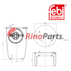 21513836 Air Spring without piston