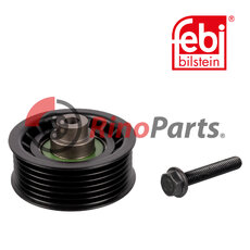 1 731 729 Idler Pulley for auxiliary belt, with bolt