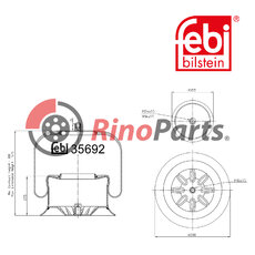 942 320 01 17 Air Spring with steel piston