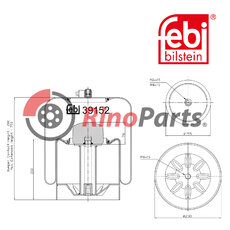 942 320 35 21 Air Spring with steel piston